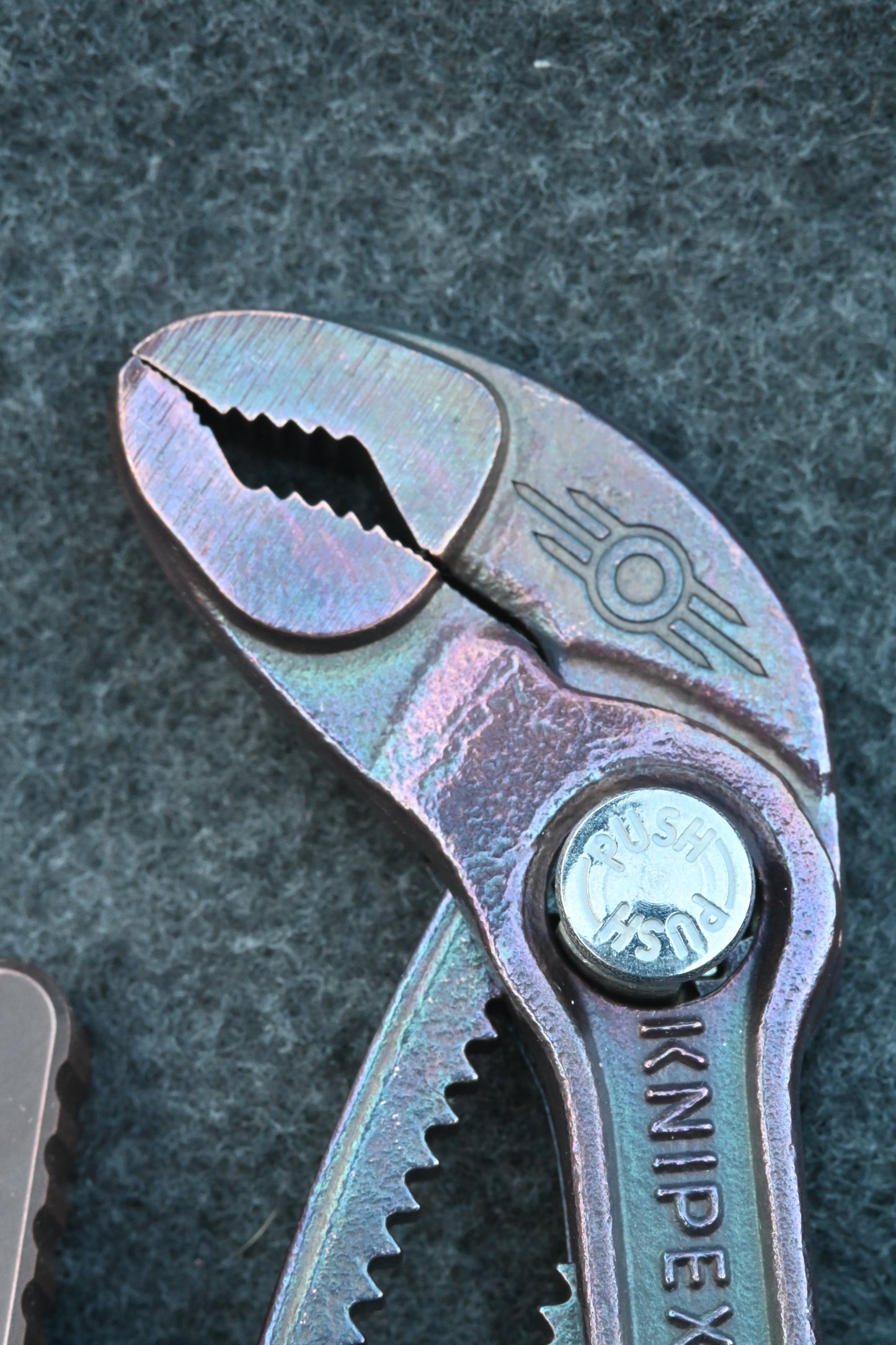 Fallout Combo Copper Cobra 5" w/ Textured Grips & Turnback Knife Co V2