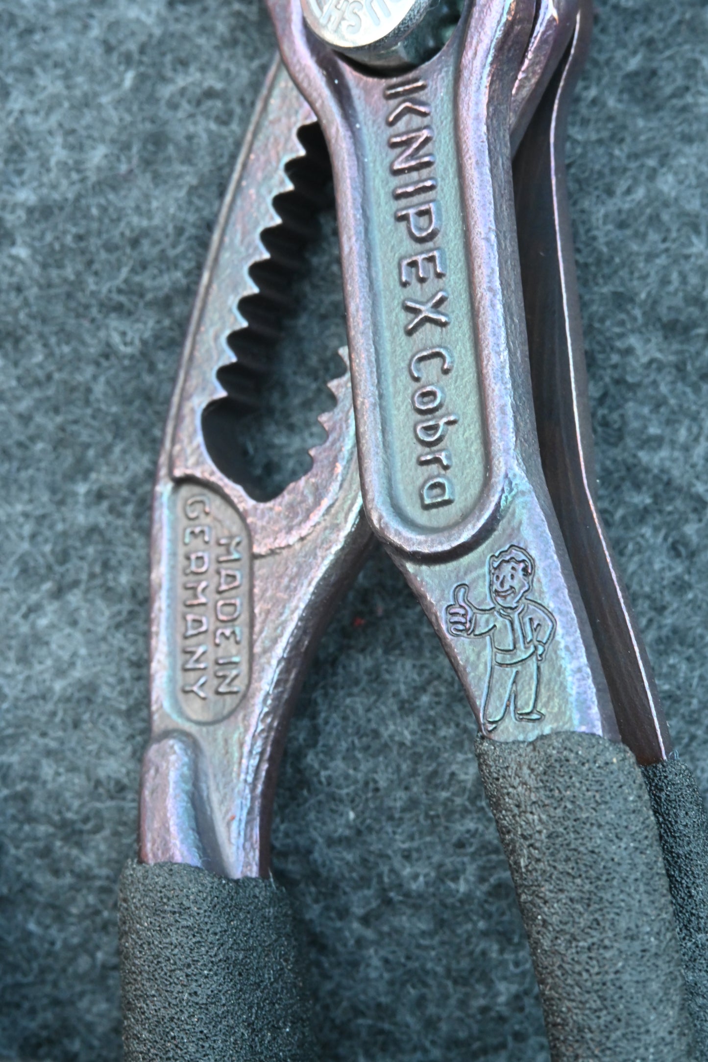 Fallout Combo Copper Cobra 5" w/ Textured Grips & Turnback Knife Co V2