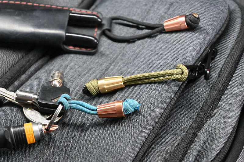 Electrician's Wire Nut Copper Lanyard Bead